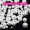 Pearl Beads, 800pcs Ivory Pearl Craft Beads Loose Pearls for Jewelry Making, Crafts, Decoration and Vase Filler (Assorted Sizes)